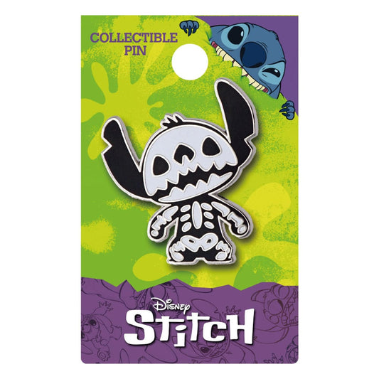 Lilo & Stitch Pin Badge Skeleton Stitch 0077764848285