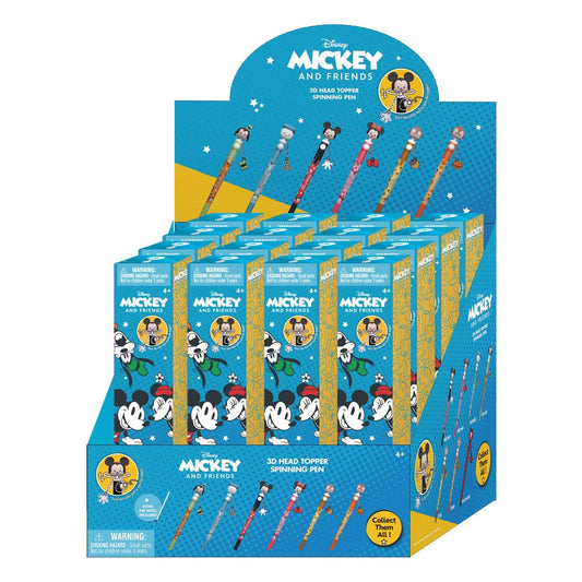 Micky and Friends 3D Head Topper Spinning Pen 0077764859755