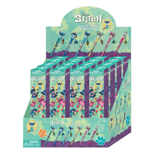 Stitch The Movie Stitch 3D Head Topper Spinning Pen 0077764859809