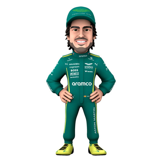 Formula 1 Minix Figure Fernando Alonso (Aston Martin) 12 cm 8436605119359