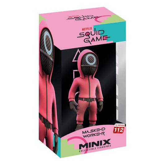 Squid Game Minix Figure Masked Circle Guard 12 cm 8436605113746