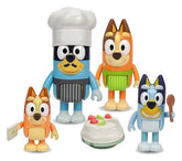 Bluey Lets Play Figuren 4er-Pack Chef PavlovaBluey Lets Play Figure 4-pack Chef PavlovaBluey Lets Play figurines 4-pack Chef PavlovaBluey Lets Play Figuras 4-pack Chef Pavlova 0630996189160