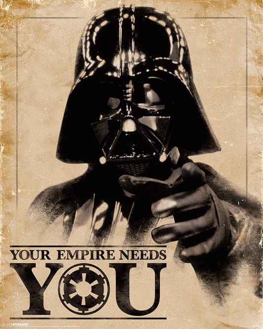 Star Wars Classic Poster Pack Your Empire Needs You 40 x 50 cm (4) 5050574899222