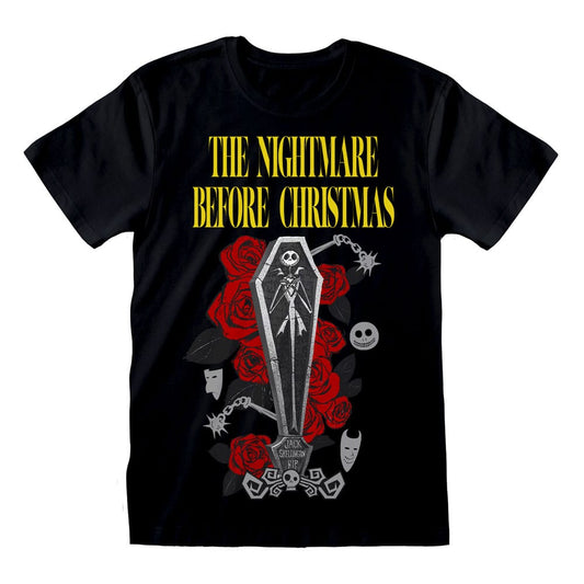 Nightmare Before Christmas T-Shirt Jack Coffin Size M 5056688522476