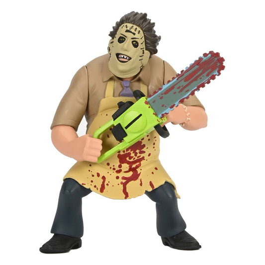 Texas Chainsaw Massacre Toony Terrors Action Figure 50th Anniversary Leatherface (Bloody) 15 cm 0634482416013