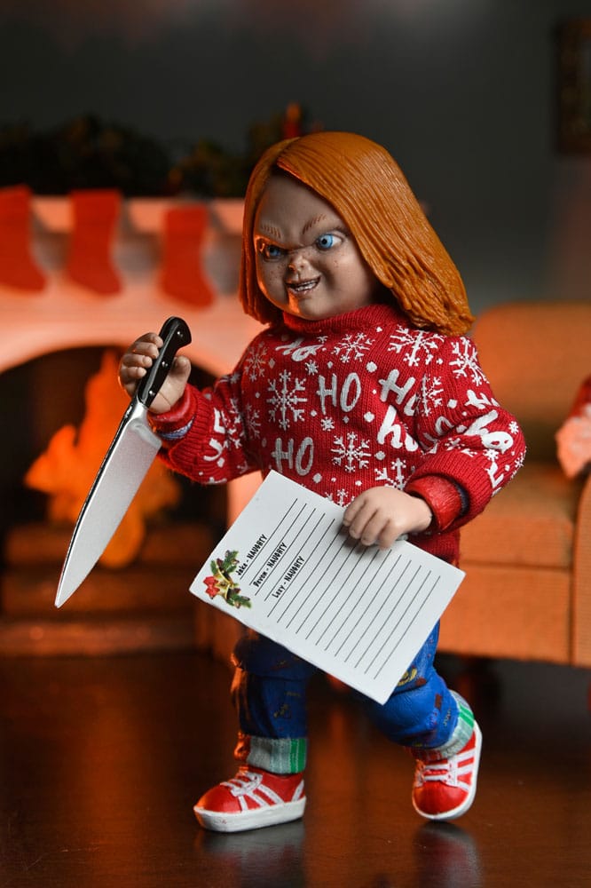 Child´s Play Action Figure Ultimate Chucky (Holiday Edition) 18 cm 0634482429952
