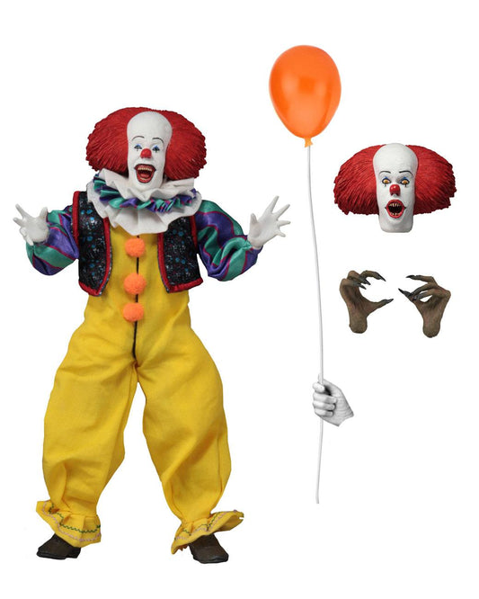 Stephen King's It 1990 Retro Action Figure Pennywise 20 cm 0634482454725