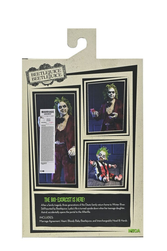 Beetlejuice Beetlejuice Action Figure Ultimate "Red Tuxedo" Beetlejuice 18 cm 0634482573051