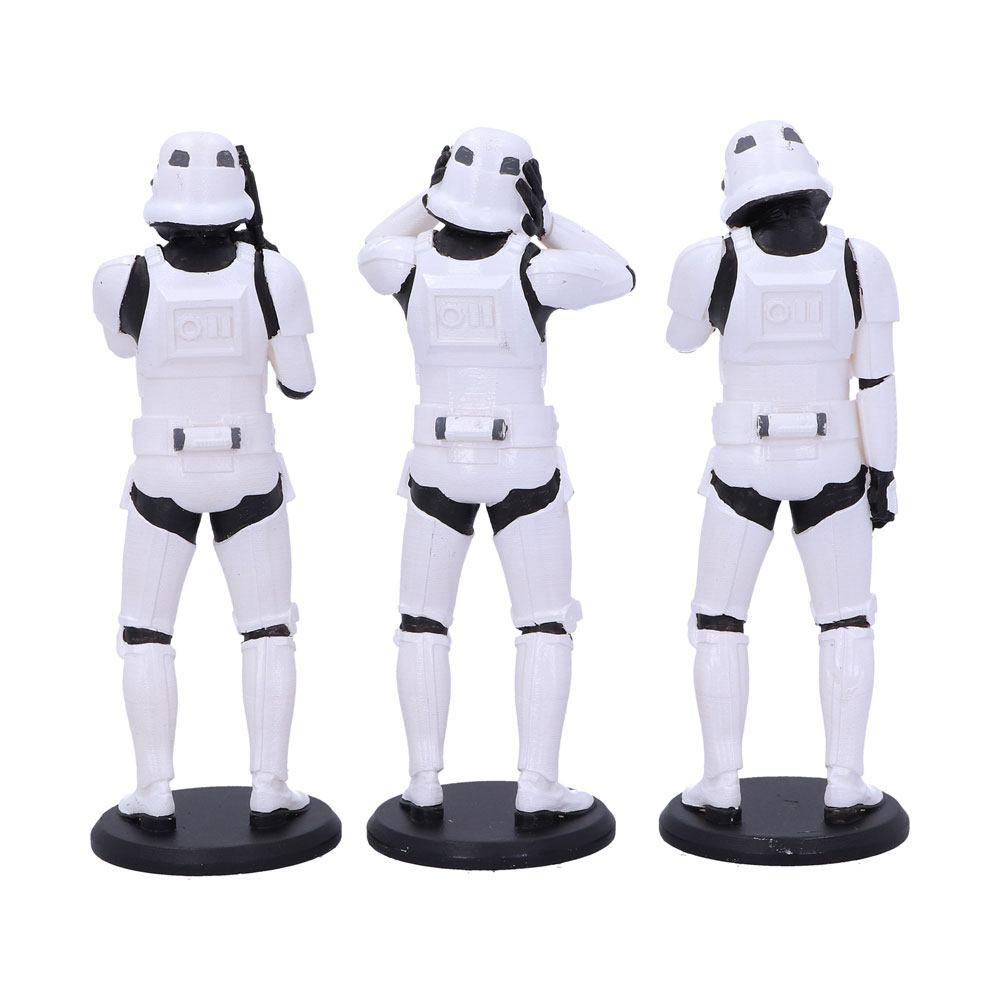 Original Stormtrooper Figures 3-Pack Three Wise Stormtroopers 14 Cm - Amuzzi