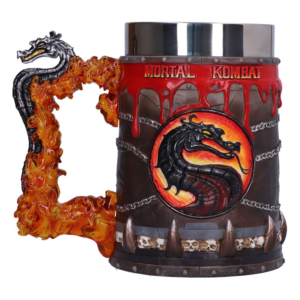 Mortal Kombat Tankard Logo 15 cm 0801269149345