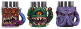 Dungeons & Dragons Set of 3 Mini Tankards Mini Monster 9 cm 0801269160074