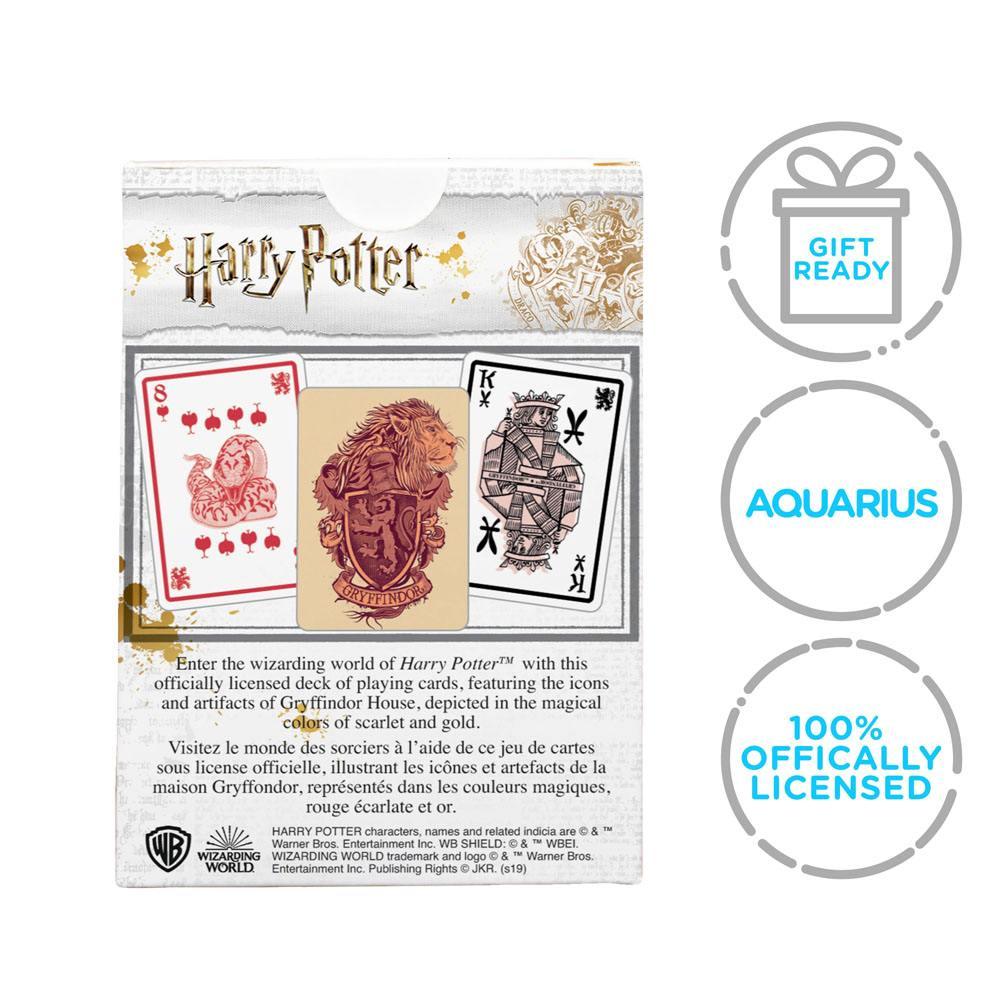 Harry Potter Playing Cards Gryffindor - Amuzzi