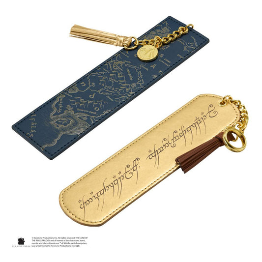 The Lord of the Rings Bookmarks 2-Pack Middle Earth and Elven script 0849421011673