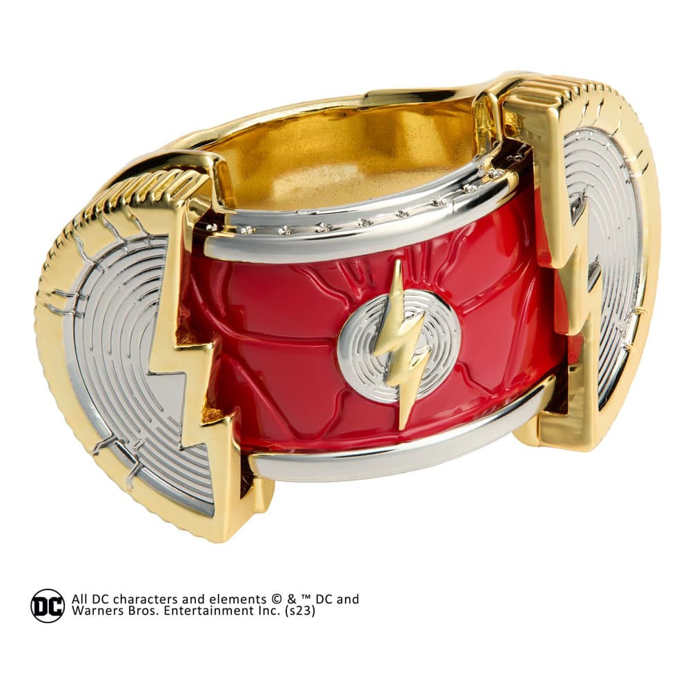 DC Comics Flash Prop Replica Ring with Display 0849421009694