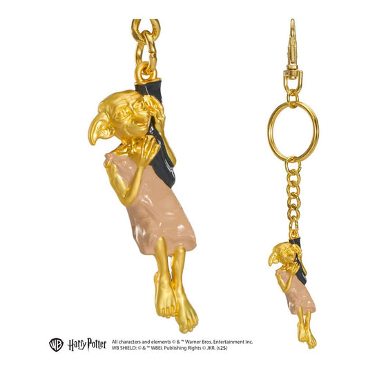 Harry Potter Metal Keychain Dobby gold-coloured 11 cm 0843421010065