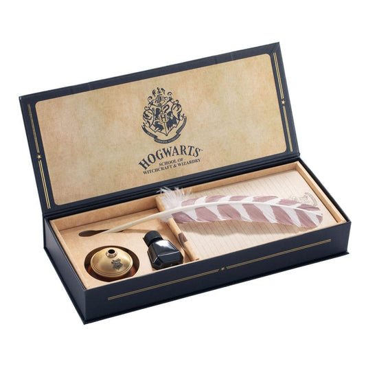 Harry Potter Replica Hogwarts Writing Quill with Hogwarts Headed Paper 31 cm 0849421009601