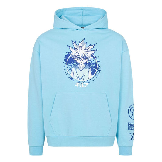Hunter x Hunter Hooded Sweater Graphic Blue Size S 8718526183900