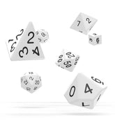 Oakie Doakie Dice RPG Set Solid - White (7) 4056133701242