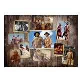 Bud Spencer & Terence Hill Jigsaw Puzzle Western Photo Wall (1000 pieces) 4056133018197