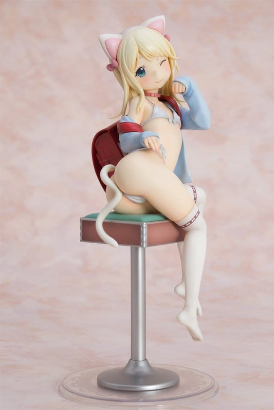 Hatsukoi Ribbon PVC Figure 1/6 Yuu White cat Ver. 25 cm 4582292603719