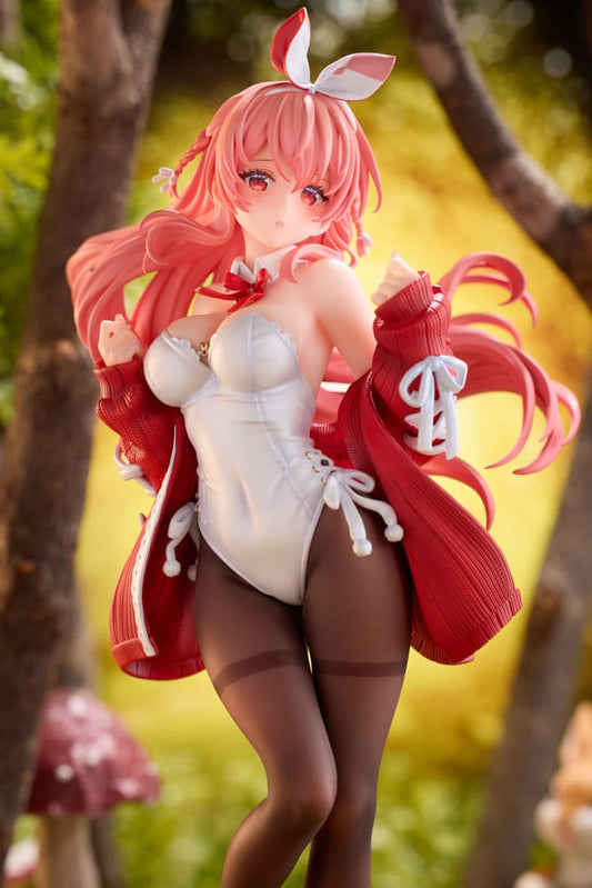 Original Character PVC 1/7 White Rabbit Illustrated by Rosuuri Deluxe Version 24 cm 4589565816821