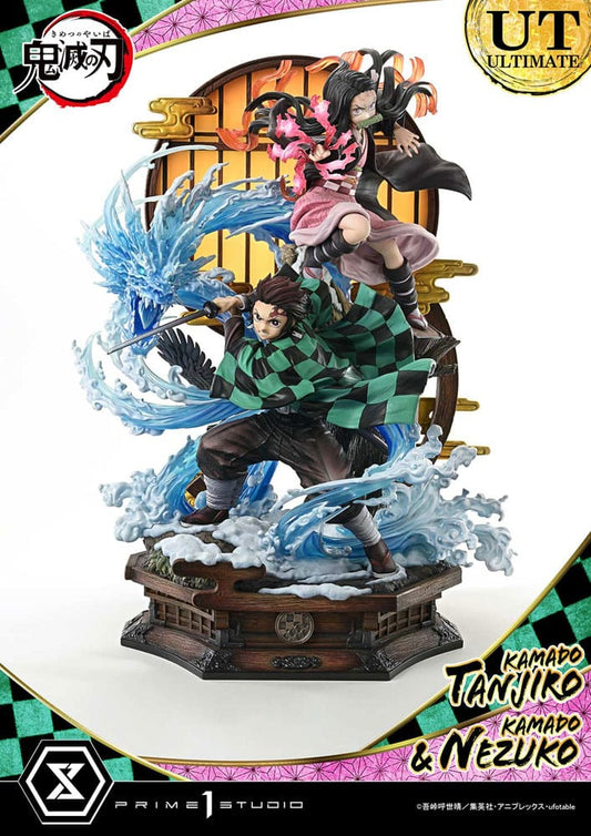 Demon Slayer: Kimetsu no Yaiba Concept Masterline Series Statue 1/6 Nezuko & Tanjiro Ultimate Ver. 56 cm  4582647122711