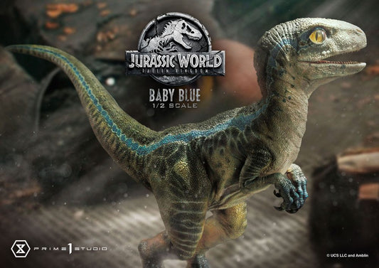 Jurassic World: Fallen Kingdom Prime Collectibles Statue 1/2 Baby Blue 34 cm 4580708035994