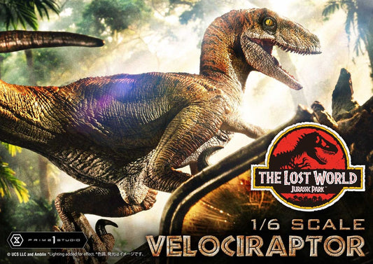 Jurassic Park II Legacy Museum Collection Statue 1/6 Velociraptor Bonus Version 41 cm 4582647122698