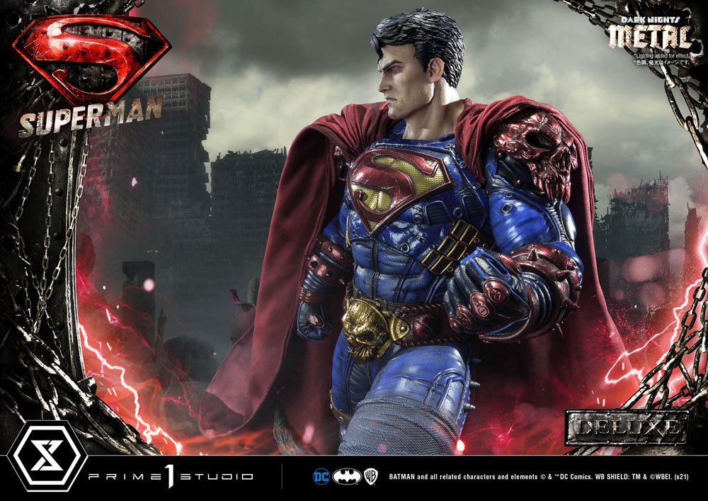 DC Comics Statue 1/3 Superman Deluxe Bonus Ver. 88 Cm - Amuzzi