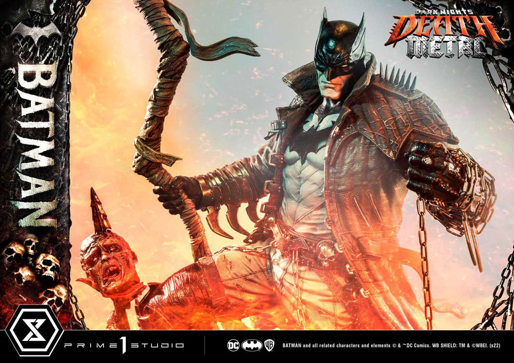 Dark Knights: Metal Statue 1/3 Death Metal Batman 105 cm 4580708041407