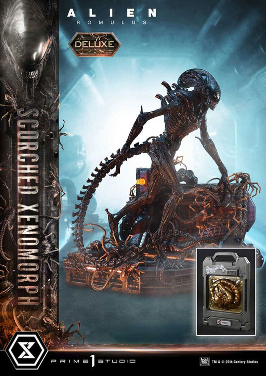 Alien: Romulus Museum Masterline XL Statue 1/3 Scorched Xenomorph Deluxe Bonus Version 98 cm 4582647121875