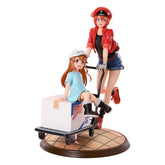 Cells at Work Prisma Wing PVC Statue Red Blood Cell & Platelet 26 cm 4582647121172