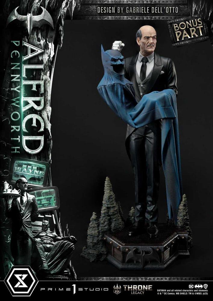 DC Comics Throne Legacy Series Statue Alfred  4580708048154