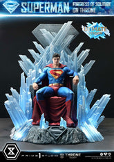 DC Comics Throne Legacy Collection Statue Statue 1/4 Superman Fortress of Solitude on Throne (Design by Gabriele Dell'Otto) Ultimate Version 52 cm 4582647122155