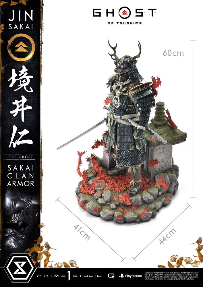 Ghost of Tsushima Statue 1/4 Sakai Clan Armor 4580708040639