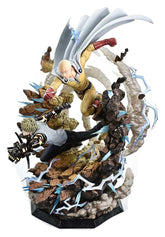One-Punch Man Ultimate Premium Masterline Series Statue 1/4 Saitama & Genos DX Bonus Version 73 cm 4582647123824