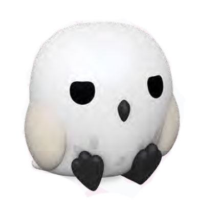 Harry Potter Chibi Bust Bank Hedwig 16 cm 3521320800929