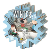Peanuts Puremind Model Kit Wooden Theater Winter Wonderland 6973817323379