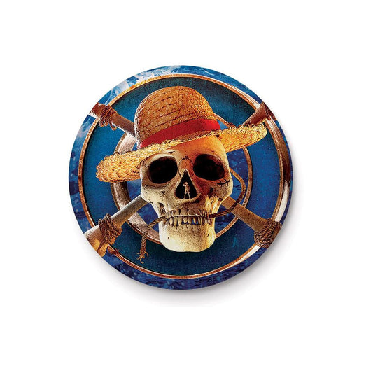 One Piece Enamel Pin Badge Straw Hat Logo 5050293762081
