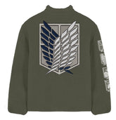 Attack On Titan Sherpa Jacket Logo Size S 3664794800207
