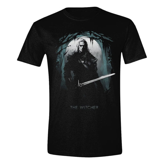 The Witcher T-Shirt Geralt of the Night Size S 5063283687349