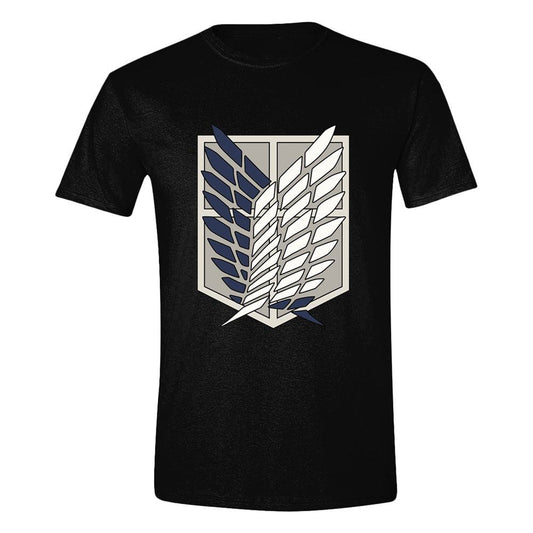 Attack on Titan T-Shirt Scout Shield Size XL 5056318035055