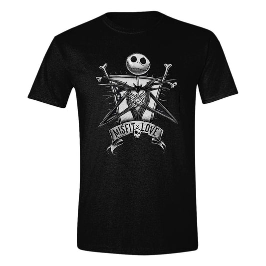 Nightmare before Christmas T-Shirt Misfit Love Size S 5063376505550