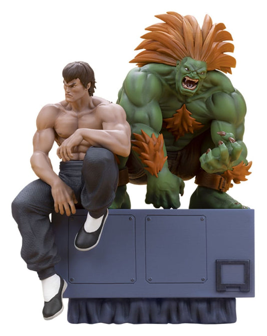 Street Fighter PVC Statues 1/10 Blanka & Fei Long 21 cm 0656793638069