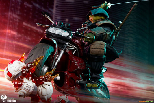 Teenage Mutant Ninja Turtles Statue 1/4 The Last Ronin On Bike 53 cm 0712179859418