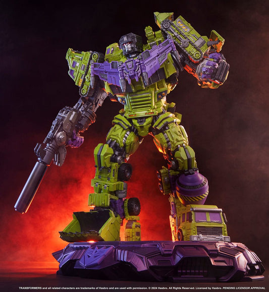 Transformers Museum Scale Statue Devastator 114 cm 0783214378072