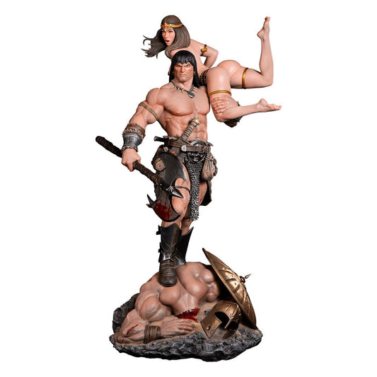 Conan the Barbarian Statue 1/4 Conan Deluxe Edition 63 cm 0783214379659