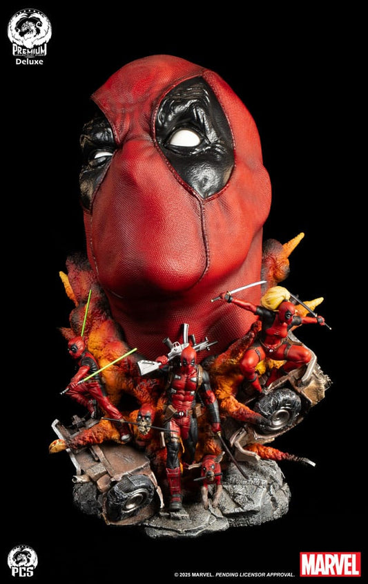 Marvel Fine Art Bust Deadpool Deluxe Edition 42 cm  0783214378492