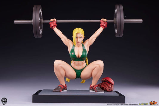 Street Fighter Premier Series Statue 1/4 Cammy: Powerlifting 41 cm 0783214378652