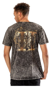 Harry Potter T-Shirt Hufflepuff Acid Wash Size S 5054015497466
